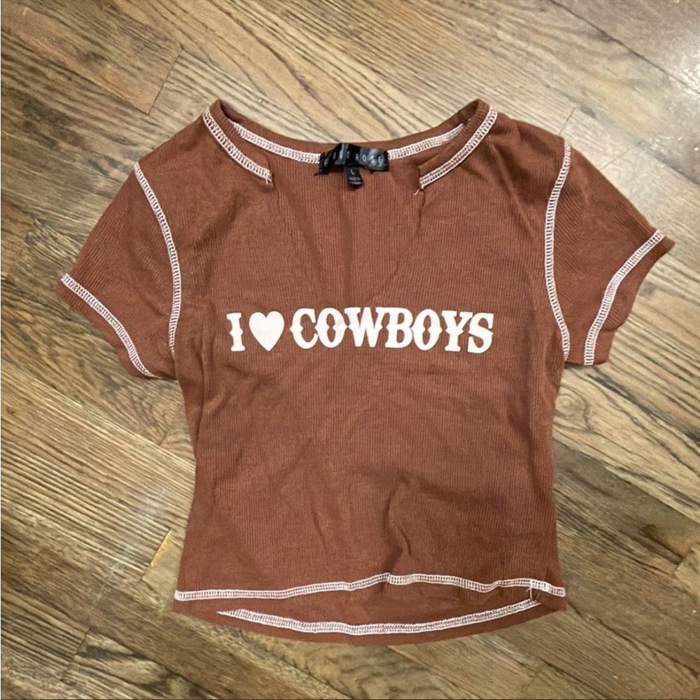 Brown T shirt